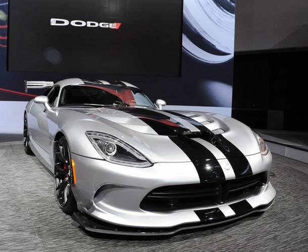 Los Angeles Auto Show Dodge Viper ACR  <br><br>fot. EPA/BOB RIHA JR Dostawca: PAP/EPA