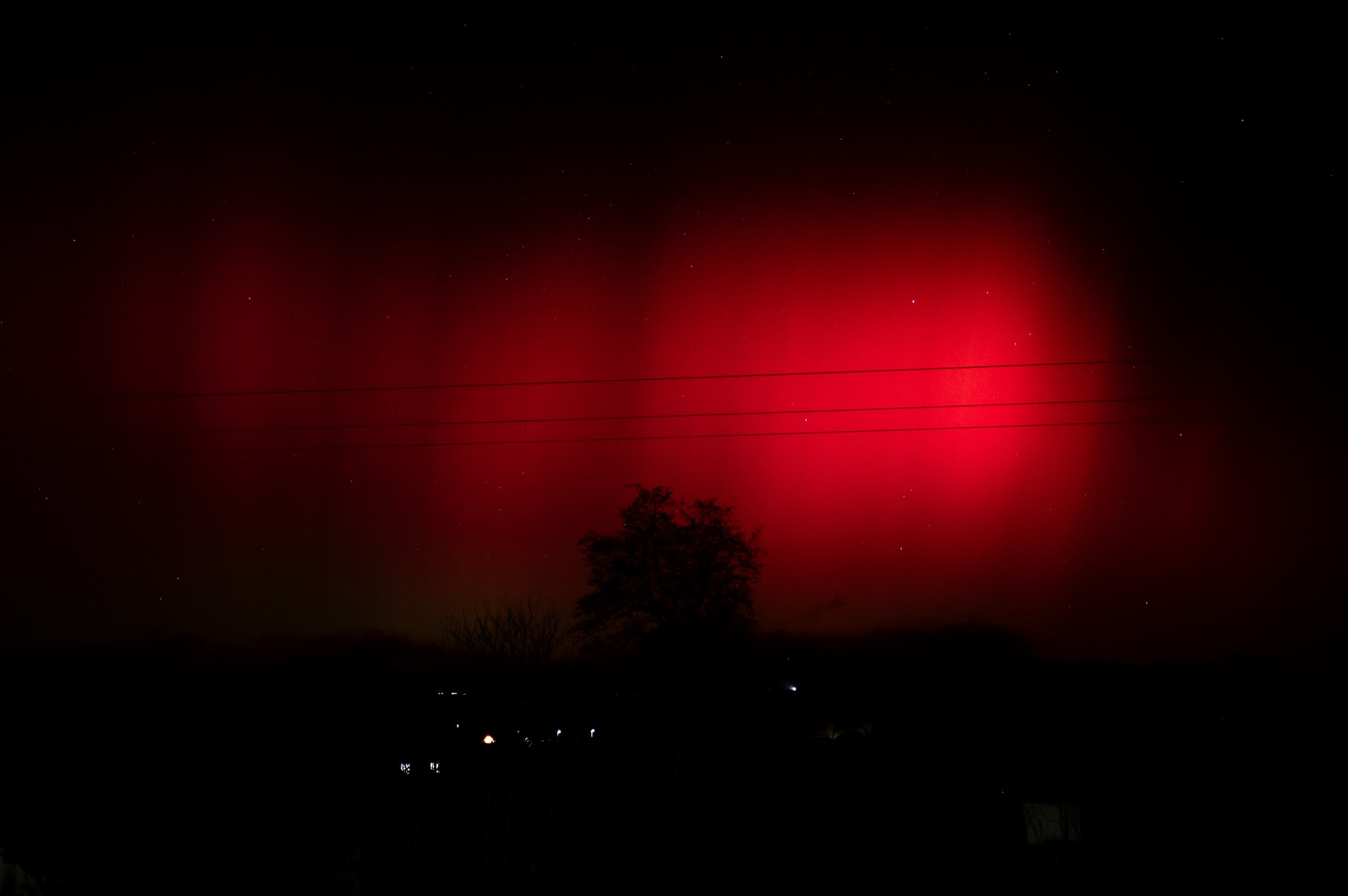Polárna žiara vo Fulianke.