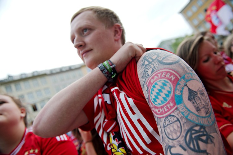 Tak piłkarze Bayernu Monachium fetowali zdobycie mistrzostwa Niemiec