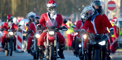 Mikołaje na motocyklach opanowały Trójmiasto!