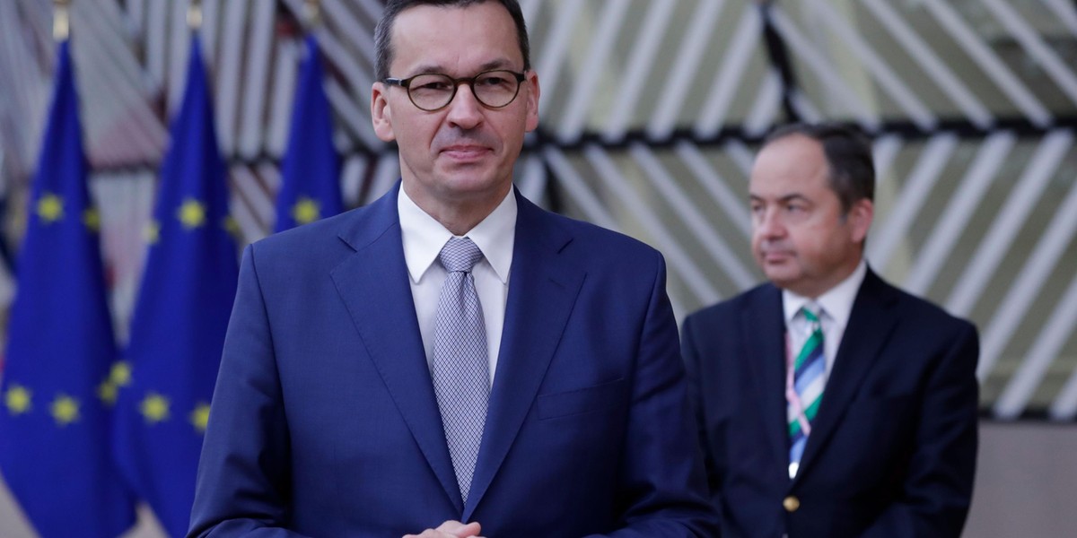 Premier Mateusz Morawiecki na szczycie Unii Europejskiej 