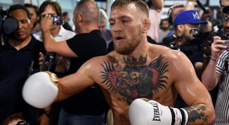 McGregor has never boxed professionally so he brought in several sparring partners to help him get ready to take on the undefeated Mayweather, who is considered one of the greatest of all-time