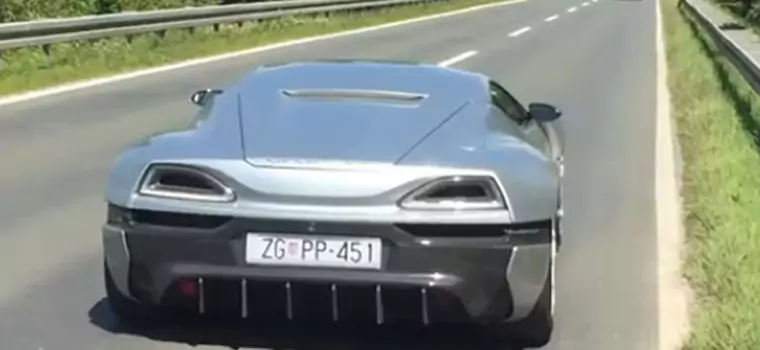 Elektryczny Rimac Concept_One rozpędza się do setki w 2,6 sekundy