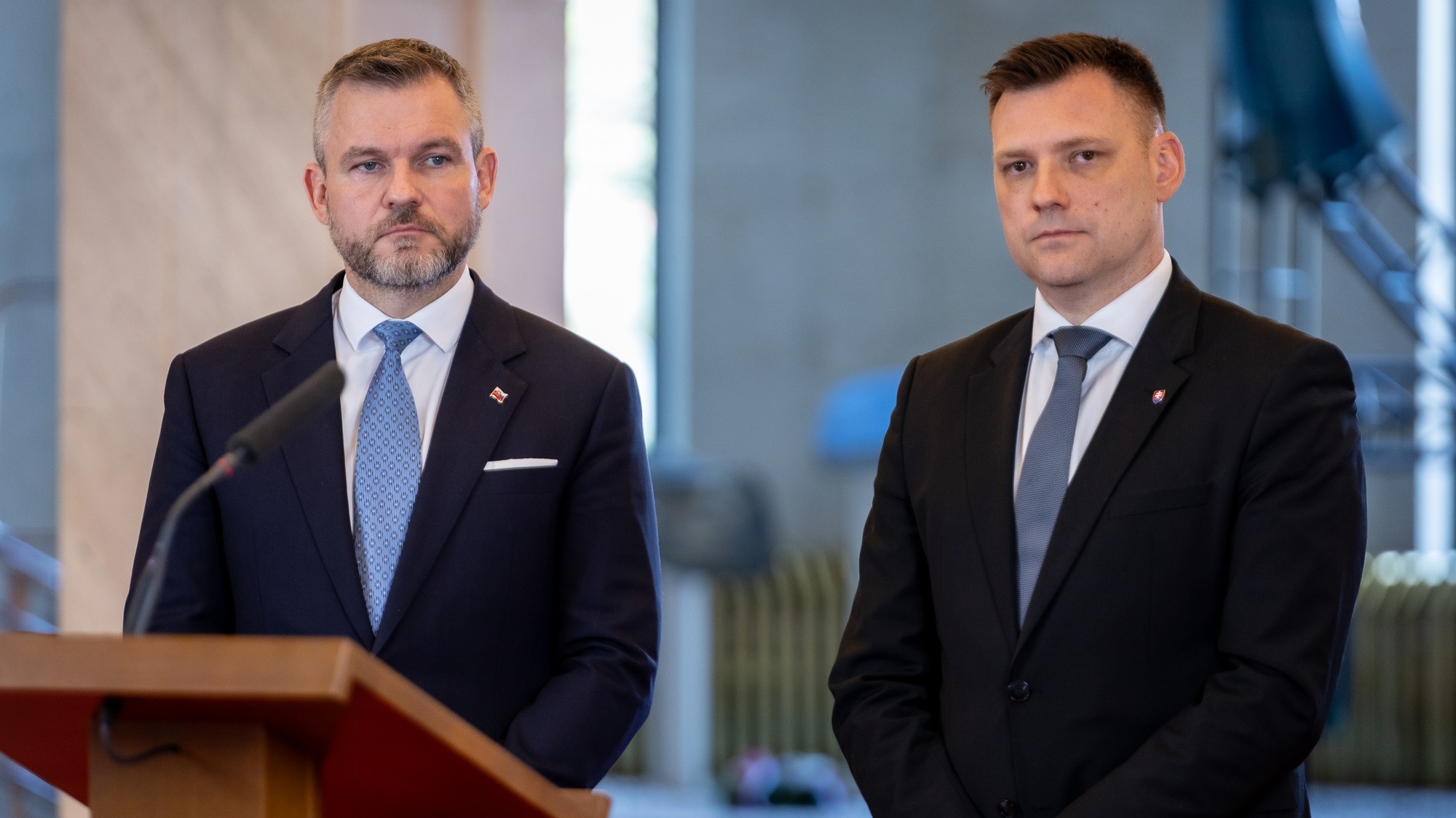 Peter Pellegrini a Tomáš Taraba