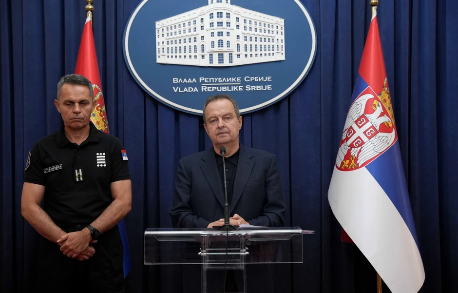 Ivica Dačić, sednica Štaba za vanredne situacije