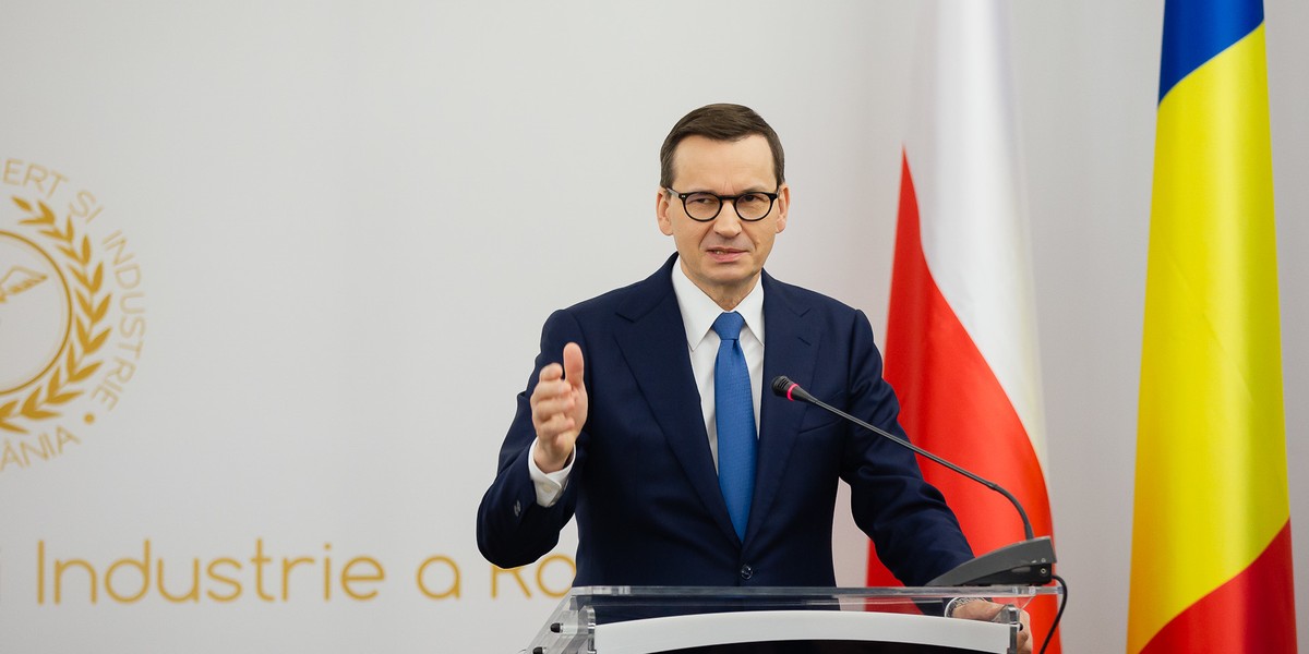 Premier Mateusz Morawiecki.