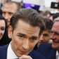 Top candidate of the People's Party (OeVP) Sebastian Kurz attends his party's meeting in Vienna