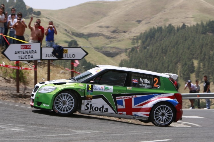 Rally Islas Canarias 2010: całe podium dla Škody Motorsport