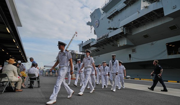 britanska mornarica pokrivalica