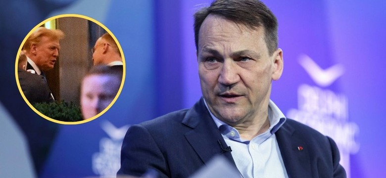 Radosław Sikorski skomentował zdjęcie prezydenta Dudy z Donaldem Trumpem. Jedno zdanie