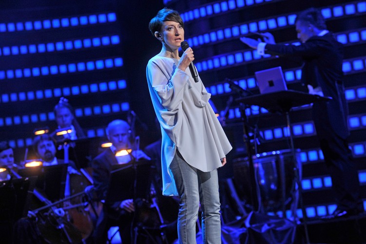 Katarzyna Groniec była jedną z gwiazd koncertu 'Życia mała garść'