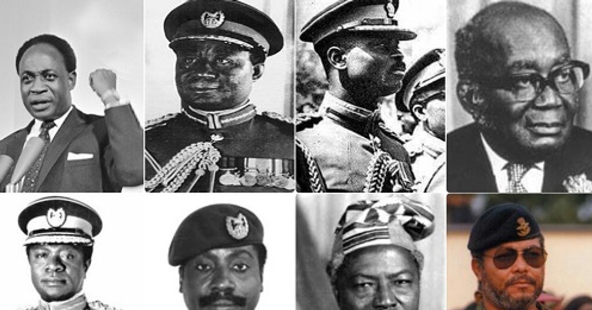 19572019 Here are Ghana's heads of state since independence Pulse Ghana