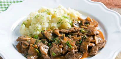 Boeuf Stroganow