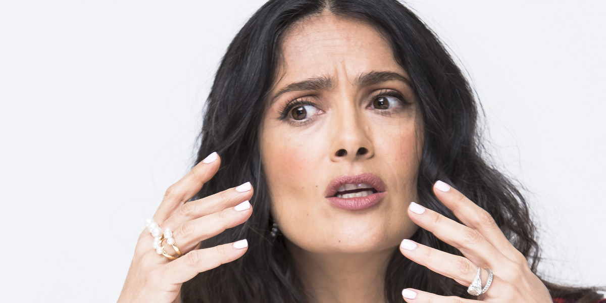 Salma Hayek wspomina walkę z COVID-19. 