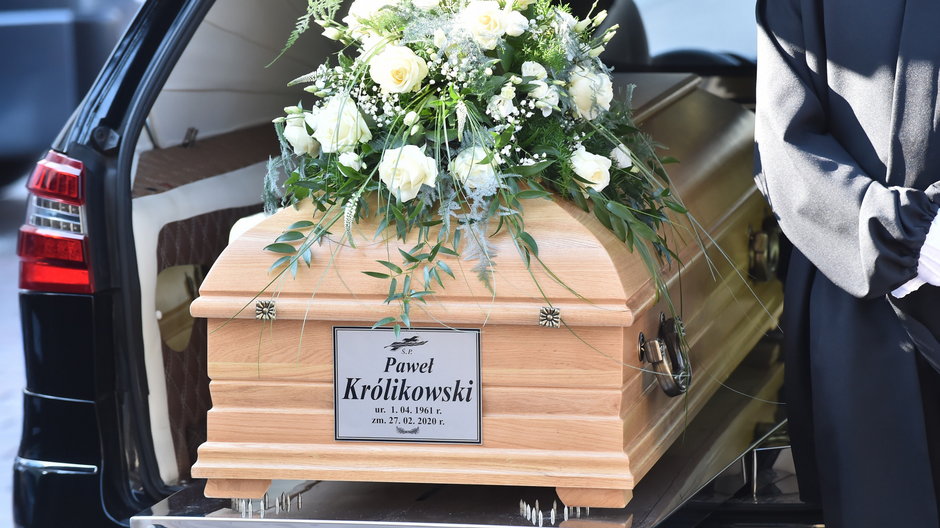Pogrzeb Pawła Królikowskiego