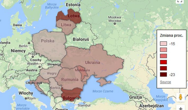 Demograficzna katastrofa w Europie Wschodniej. Polska straci do 2050 roku 15 proc. populacji