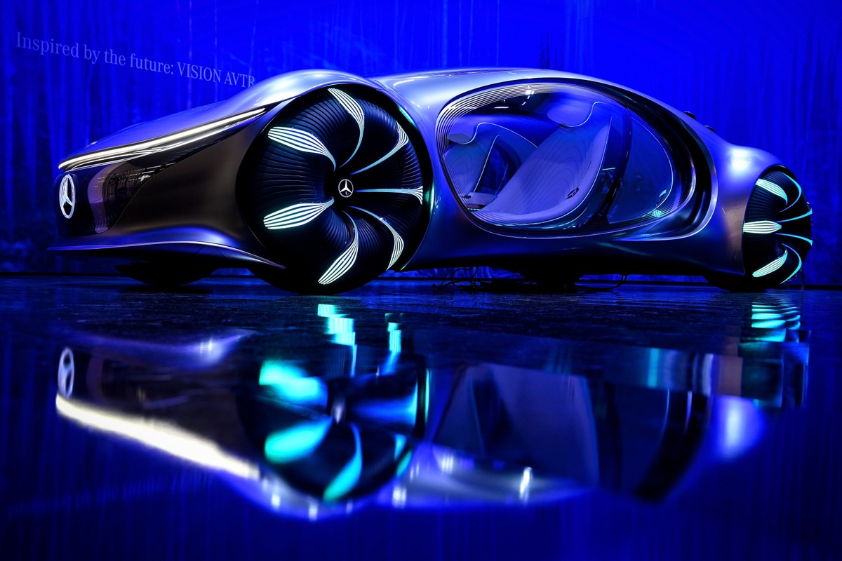 Mercedes-Benz Vision AVTR EPA/SASCHA STEINBACH Dostawca: PAP/EPA.