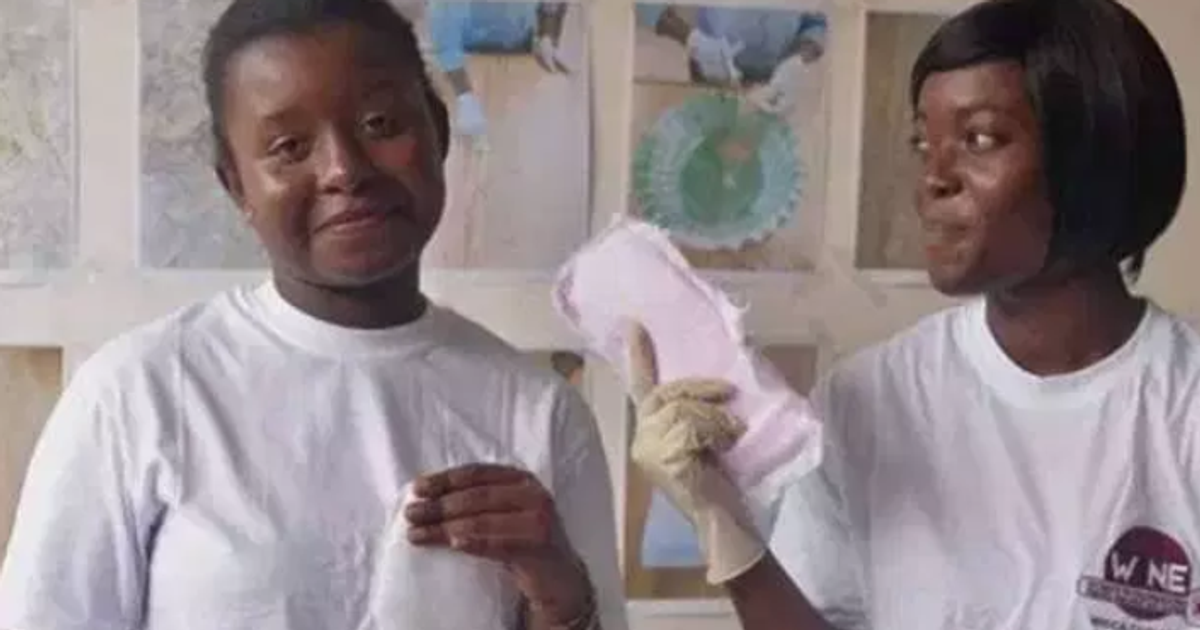 Ghanaian students make sanitary pads out of banana stems Pulse Ghana