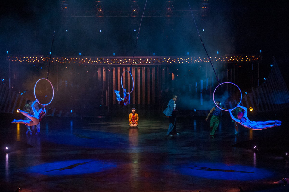 Spektakl Cirque du Soleil "Quidam" w Krakowie