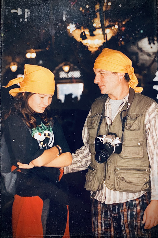 Ewa i Robert w Indiach, rok 1996