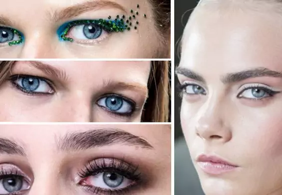 50 pomysłów na makijaż dla niebieskich oczu