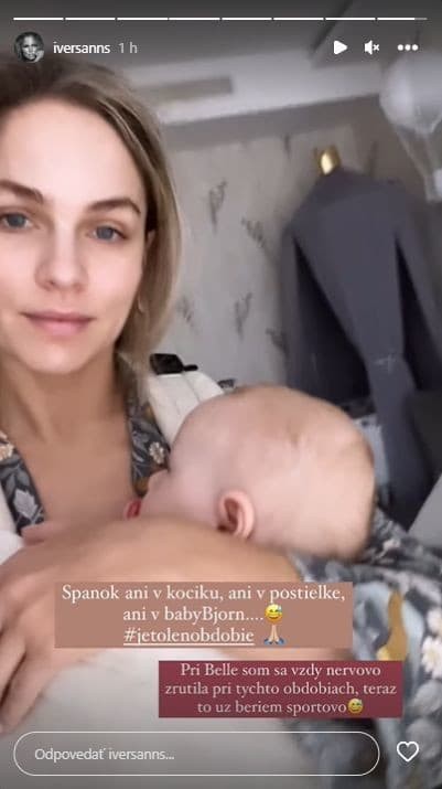 Ivana Gáborík to s dvoma malými dcérkami nemá jednoduché.