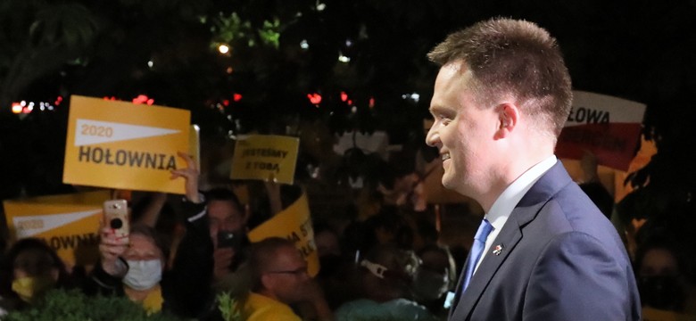 Hołownia: PiS pozwolił PO wymienić kandydata, aby go w II turze "rozjechać"
