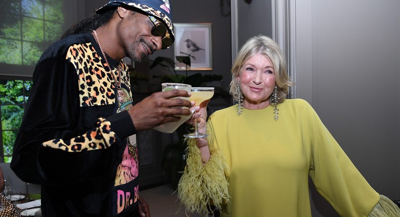 Martha Stewart says she learned from Snoop Dogg how to negotiate better.Denise Truscello/Getty Images for Caesars Entertainment