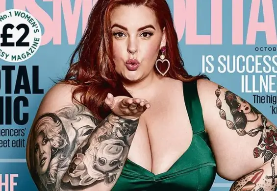 Tess Holliday, najpopularniejsza modelka plus size, na okładce Cosmopolitana. "Nie mogę w to uwierzyć"