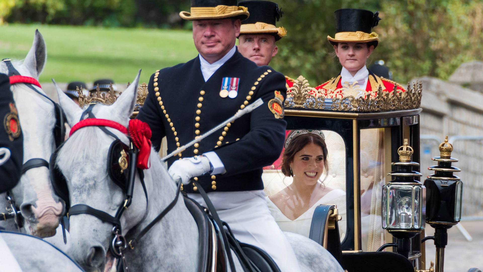 Princezin ožiljak je najdirljiviji prizor s kraljevskog venčanja