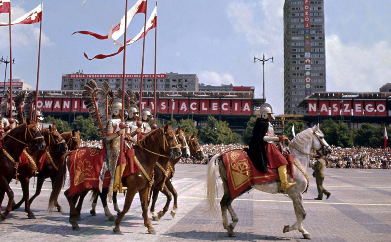 Wielka defilada wojskowa w Warszawie 22 lipca 1966 r.