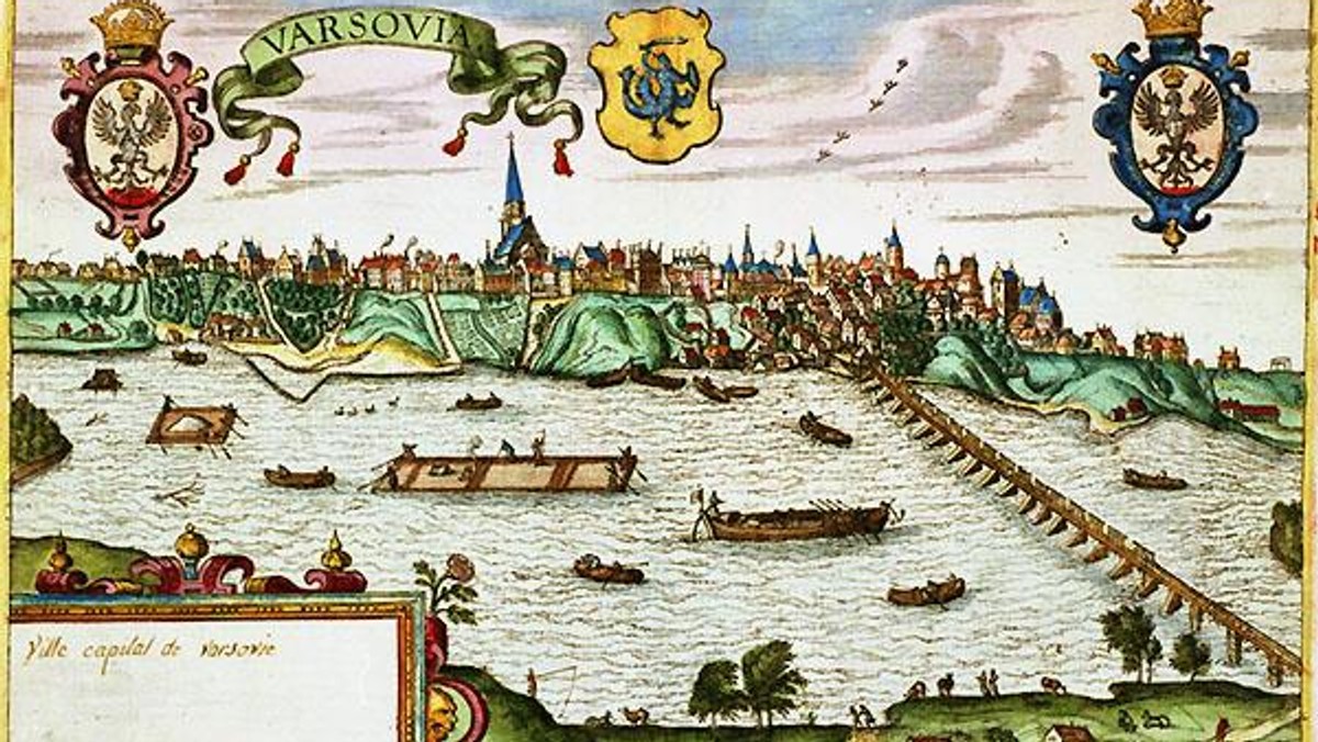 Widok Warszawy 1617