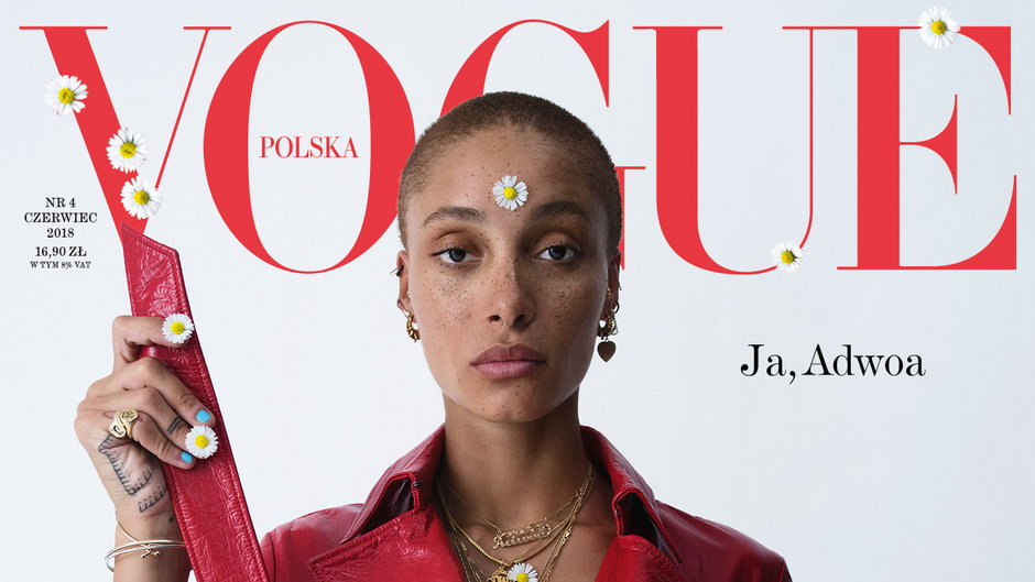 Jedna z okładek "Vogue Polska"