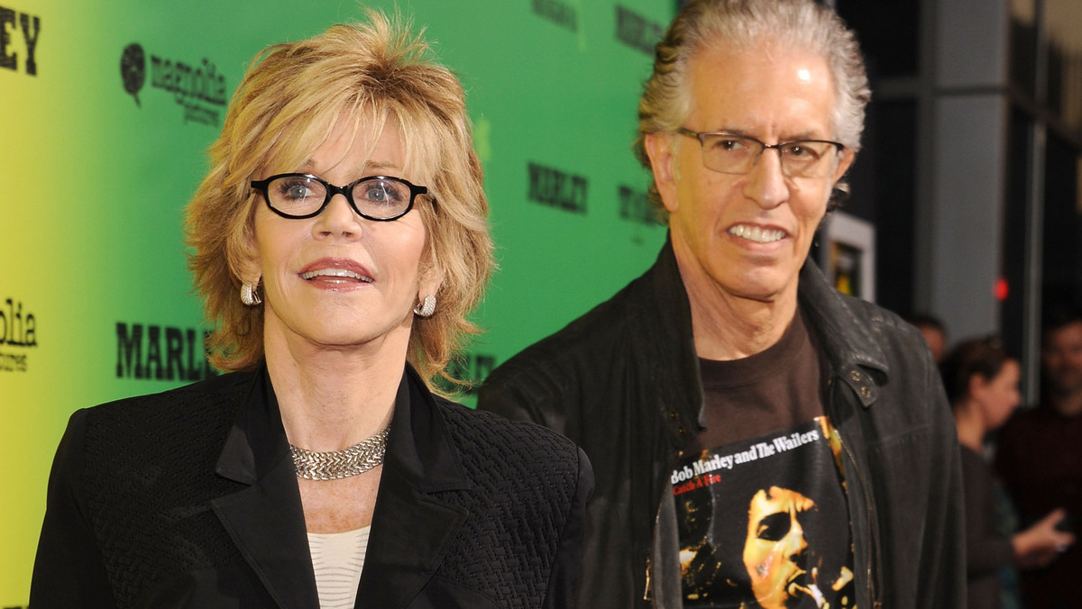 Jane Fonda i Richard Perry / fot. Getty Images