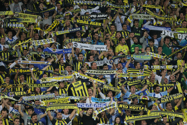 Kibice Fenerbahce Stambuł