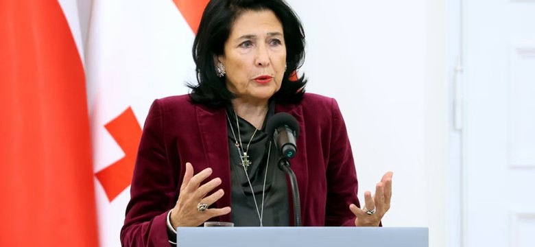 Prezydent Gruzji nie uznaje wyborów parlamentarnych. Zwołuje manifestację