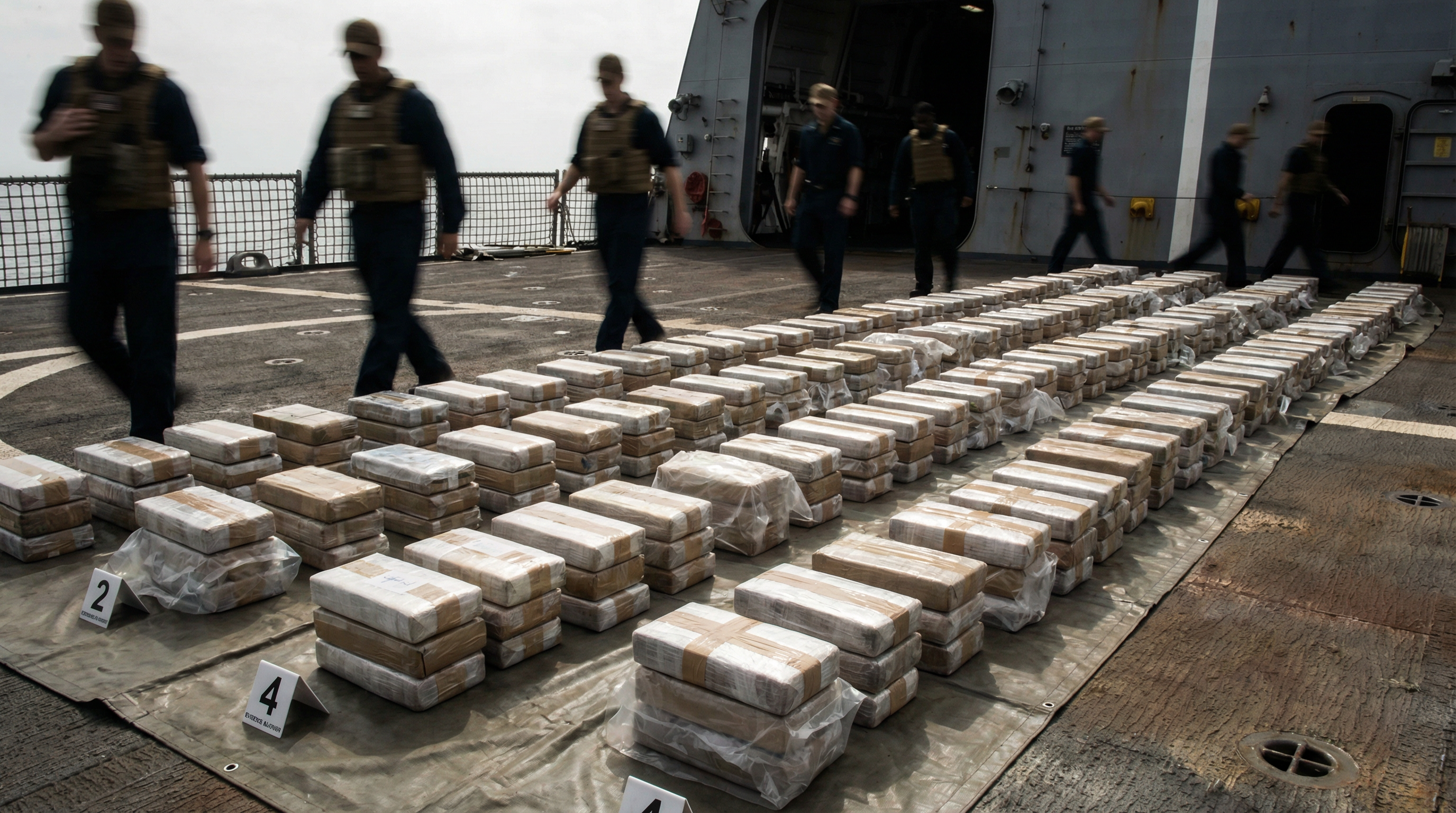 9 tonnes de cocaïne saisies aux Açores, record absolu pour le Portugal