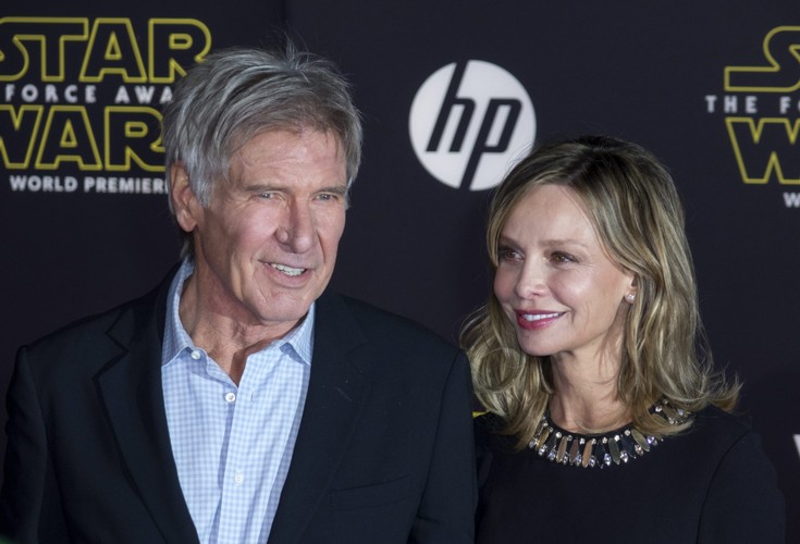 Harrison Ford i jego żona Calista Flockhart