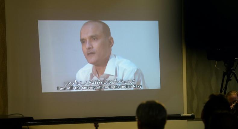 Former Indian naval officer Kulbhushan Sudhir Jadhav was shown on TV after his arrest  in Pakistan on spying charges
