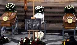 Rodzina i przyjaciele oddali hołd tragicznie zmarłemu małżeństwu Kmiecików