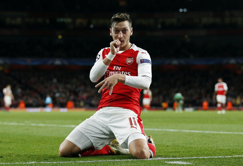 Mesut Oezil zdobył hattricka w meczu Arsenal - Ludogorec Razgrad. Historyczna chwila gwiazdora