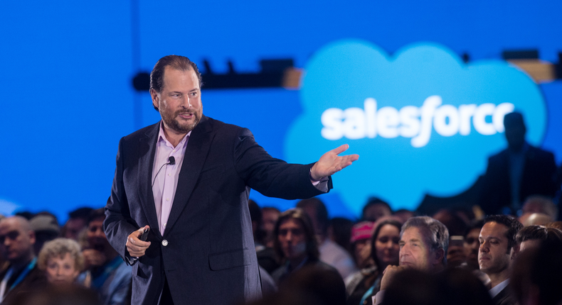 Salesforce CEO Marc Benioff