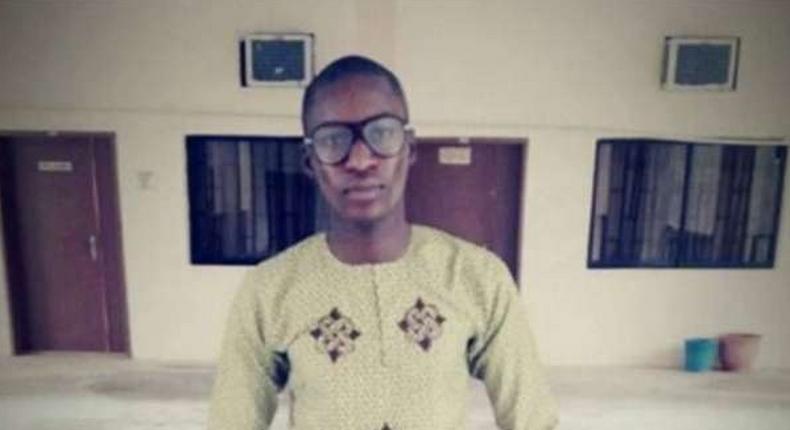 Shonibare Oluwafemi' corpse was found close to the house of a muslim cleric in Oshogbo