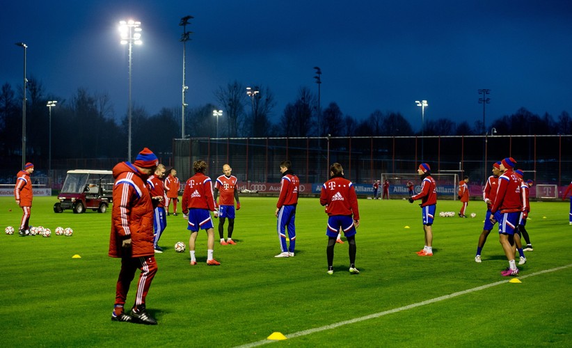 Robert Lewandowski i jego Bayern szlifują formę przed drugą częścią sezonu