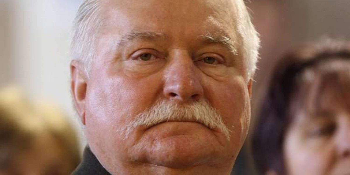 Lech Wałęsa popiera rozłamowców