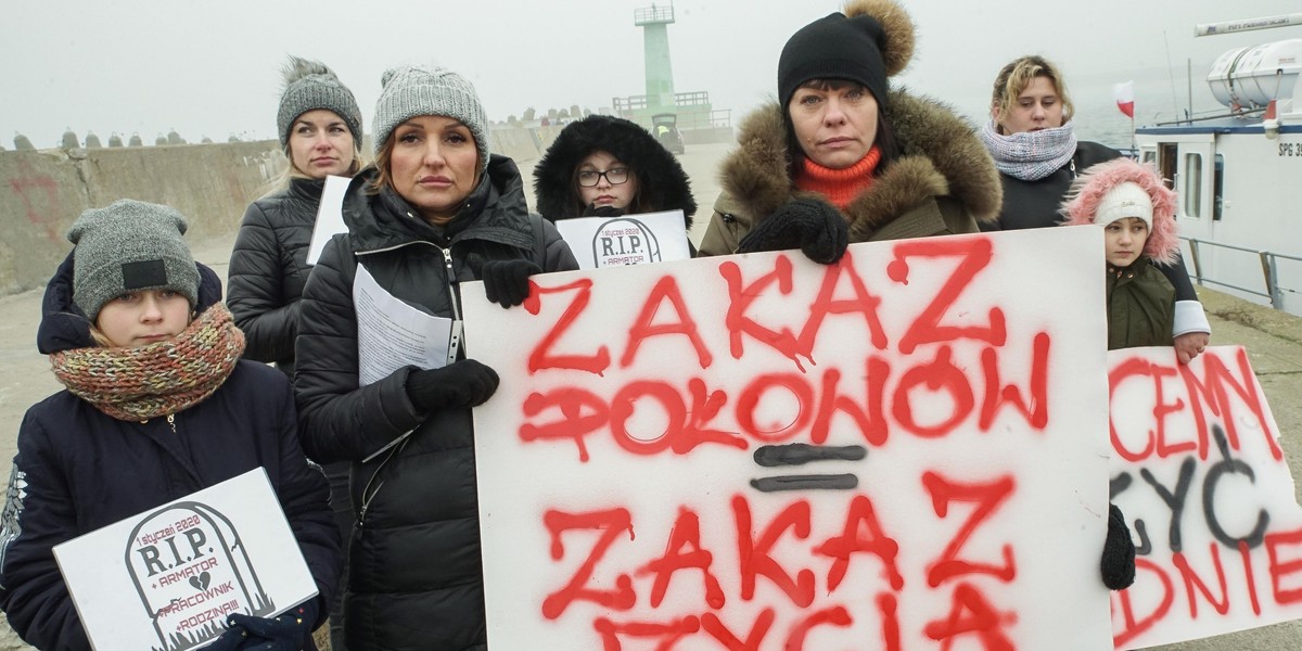 Protest właścicieli kutrów na Bałtyku. Blokowali porty