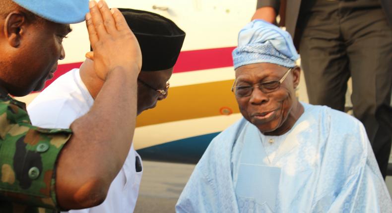 Former president, Olusegun Obasanjo (PM News)