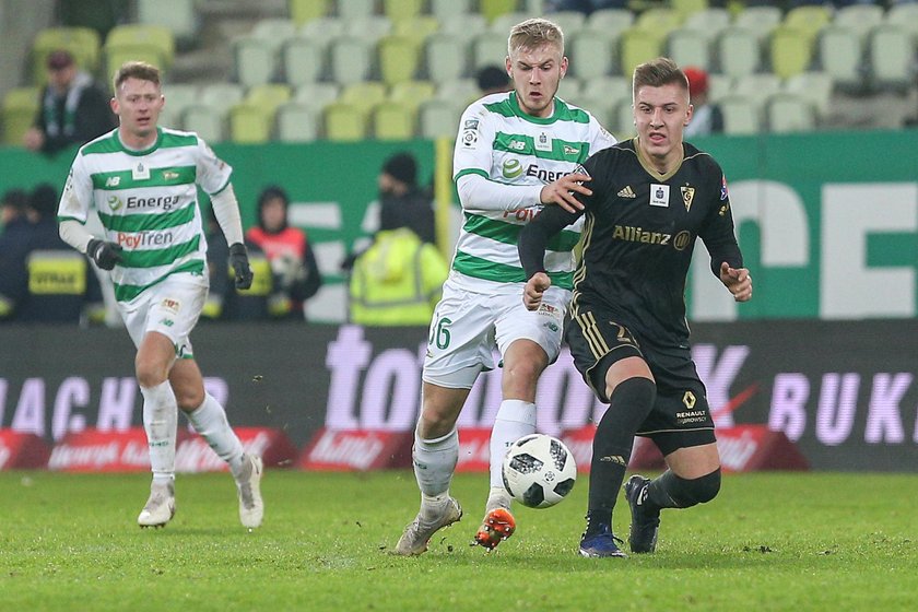 Pilka nozna. Ekstraklasa. Lechia Gdansk - Gornik Zabrze. 22.12.2018