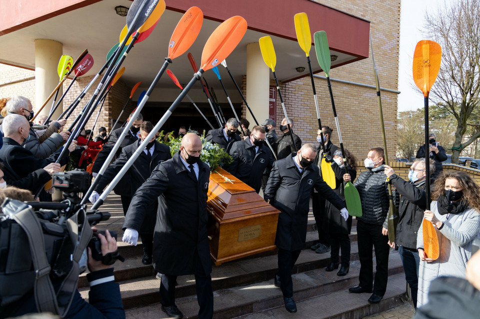 Pogrzeb Aleksandra Doby
