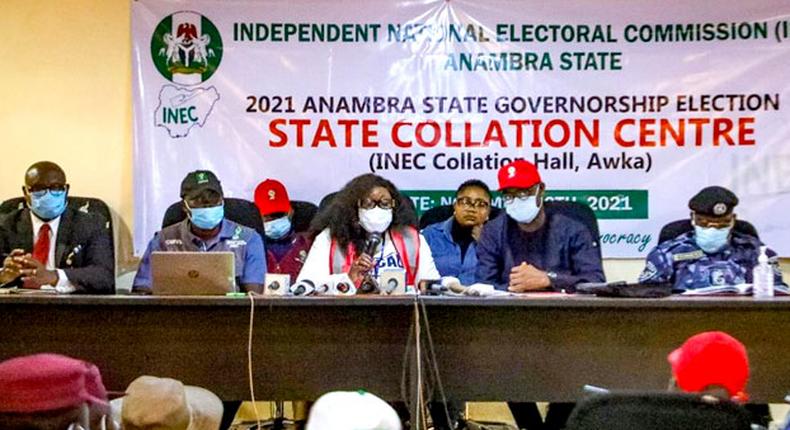 INEC begins collation of Anambra election results (Channels TV)